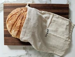 Set Of Extra Large Farmhouse Natural Linen 12"X15" Artisan Boule Bread Bags,. Fixed Price $24.53.