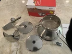 Rosle 16251, Passetout Food Mill, Stainless Steel Hand Processor Box. Fixed Price $49.99.