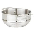 Viking Culinary Stainless Steel Universal Steamer Insert Colander, Fits 2-4. Fixed Price $84.61.