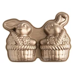 Nordic Ware Bunny In Basket 3D Cake Pan, 10 Cup, Toffee. Fixed Price $70.39.