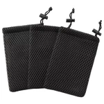 Uxcell Nylon Mesh Drawstring Bag, Inch 13CM 9CM (5" 3.5"), Black. Fixed Price $13.99.