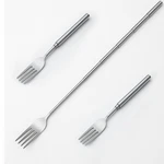 Extendable Prank Fork, 8.7 To 25.4 Inch Telescopic, Stainless Steel, 1 Pc. Fixed Price $11.78.