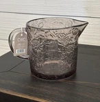 Cwc Cook With Color Glass Measuring 33OZ 4 Cups Brown Floral New. Fixed Price $23.00.
