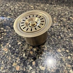 (qty 1) Akicon AK82202-BTG Kitchen Disposal Strainer Gold Color X003C7NNJT. Fixed Price $35.00.