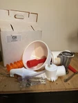 Nos Vintage Victorio Food Strainer #200 Canning Apple Sauce Tomato. Fixed Price $45.00.