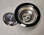 Signature Hardware Deep Strainer Basket With Lift Stopper - Chrome. Fixed Price $24.99.