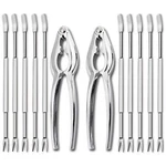 Artcome 12 Pieces Seafood Tools Set Including Lobster Crab Crackers And 10 .... Fixed Price $18.82.