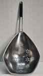 Large Stainless Steel Fry Scoop Perforated Food Strainer Long Handle Restaurant. Fixed Price $14.99.