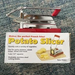 Stainless Steel French Fry Potato Chopper Harbor Freight #93001 Suction Cup Base. Fixed Price $10.00.