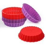 Funbaky Silicone Quiche Pan, Mini Pie Non-stick Round Tart And. Fixed Price $17.50.