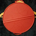 Kuhn Rikon Splatter Guard Foldable Silicone Red 12 Round. Fixed Price $21.99.