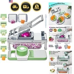 Vegetable Chopper With 8 Blades Mandoline Slicer-pro Food Cutter Kitchen Tool. Fixed Price $114.28.