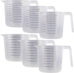 U.s. Kitchen Supply Plastic Measuring Cups With Handles - 32 Oz (1000 Ml) Liquid. Fixed Price $21.25.
