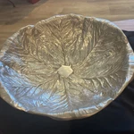 Bruce Fox Design Cabbage Leaf Salad Serving Pewter Bowl Excellent Condition!. Fixed Price $14.95.