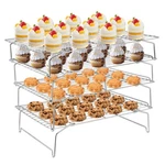 Teamfar 4-TIER Stainless Steel Cooling Rack For Baking Roasting Oven Safe. Fixed Price $59.18.