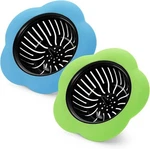 Pcs Kitchen Sink Strainer, Upgraded Silicone Drain 2, Green And Blue. Fixed Price $11.40.