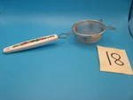 Vintage Ekco Stainless Steel Small Mesh Strainer Kitchen Utensil Spice Of Life. Fixed Price $11.99.