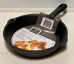 Gibson Home Small Addlestone Pre-seasoned Cast Iron Fry Pan 6.5" Non-stick New. Fixed Price $21.42.