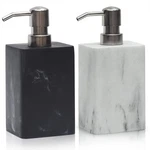 Suanti 2PCS Hand Soap Lotion Dispenser Sets For 2-PACK, White&black. Fixed Price $30.10.