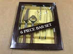 New Box Vintage K-mart 6-PIECE Bar Cocktail Set, 22-36-51. Fixed Price $11.96.