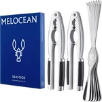 Crab Crackers And Tools Set - Premium 2 Lobster 6 Seafood Forks .... Fixed Price $158.64.