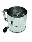 Update International RFS-3LB Stainless Steel Rotary Flour Sifter, 8 Cup, 304. Fixed Price $35.99.