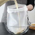 4PCS Large Size Fine Mesh Nylon Strainer For Kitchen Cheesecloth White. Fixed Price $16.17.