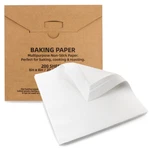 Tikxlafe 8X8 Inch Parchment Paper Sheets,food 8"X8"-200PCS, White. Fixed Price $16.23.