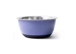 Fox Run Mixing Bowl Stainless Steel Purple 10.75QT Non-skid Base Double Wall. Fixed Price $38.51.