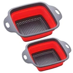 Square Collapsible SET2 Strainers By - Inc.... Fixed Price $24.10.