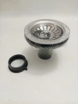 Alfi Brand ABST35 Stainless Steel 3-1/2" Basket Strainer. Fixed Price $31.27.