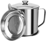 Bacon Grease Container,kitchen Oil Can With Strainer And Anti-slip Coa. Fixed Price $15.51.
