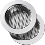2PCS Stainless Steel Kitchen Sink Strainer Drain Filter Large Wide Rim 4.5". Fixed Price $5.99.