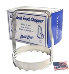 Kwik Kut TE-60 Food Chopper Tooth Edge Stainless Steel Cabbage Onions Eggs. Fixed Price $10.95.