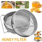 Honey Strainer Double Sieve Stainless Steel Beekeeping Equipment Filter. Fixed Price $21.59.