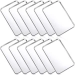 Mimorou 12 Pcs Baking Sheet Stainless Steel Cookie Small Metal Pans Pro.... Fixed Price $58.34.