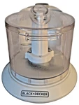Black+decker HC306 Mini Food Chopper 1.5 Cup 70W Electric Processor White. Fixed Price $24.99.