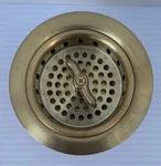 Scape K212BB Kingston Tacoma Spin And Seal Sink Basket Strainer, Brushed Brass. Fixed Price $39.99.