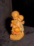 Vintage Anri Ferrandiz The Helper Hand Carved 4.75IN Wood Statue. Fixed Price $55.00.