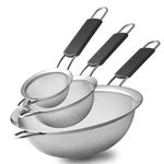 Stainless Steel Fine Mesh Strainers, Set Of 3 Sizes For Kitchen, Wir.... Fixed Price $20.83.
