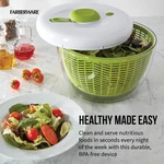 Farberware Professional Easy To Use Pump Plastic Salad Spinner 6.6 Qt Green. Fixed Price $19.85.