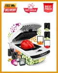 Fullstar 5-CUP Vegetable Chopper & Spiralizer Manual Food For Kitchen. Fixed Price $40.00.