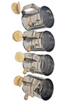 Mrs. Anderson's Baking (lot Of 4) 28014 Stainless Steel 3-CUP Sifter W/ Crank. Fixed Price $50.10.