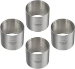 Sunrise (pack Of 4) Kitchen Supply Plating Forms Stainless Steel Ring Mold Sets. Fixed Price $32.95.