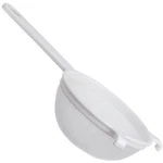 Plastic Nylon Mesh Strainer Colander With Handle, 6.50", Fine Kitchen Sieve. Fixed Price $10.99.