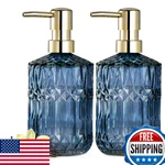 Empo Clear Glass Soap With Abs Plastic Pump, Lotion Dispensers For Kit. Fixed Price $50.02.