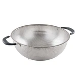 Colander Stainless Steel 5-QUART, Strainer For Kitchen Food, Dishwasher Safe. Fixed Price $17.12.