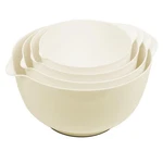 Boxedhome 4 Quart Large Plastic Mixing Bowls, Microwave Safe Set Wit. Fixed Price $30.50.