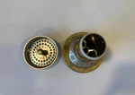 Kohler K-8804 Duostrainer Sink Drain With Tailpiece And Basket Polished Nickel. Fixed Price $53.99.