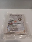 Cheesecloth, Olicity, Grade 100, 20X20 In, Unbleached Cotton, For Straining 6PCS. Fixed Price $6.95.